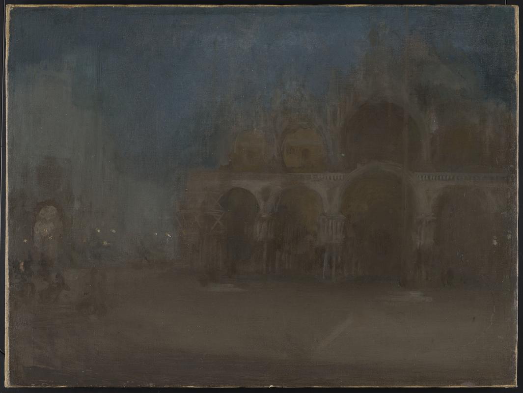 Nocturne:  blue and gold, St. Mark's, Venice
