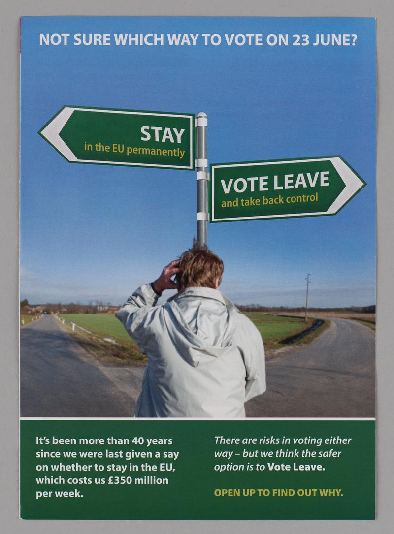 EU referendum leaflet, 2016