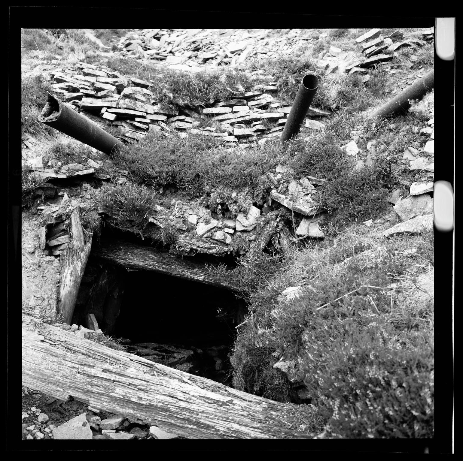 Varteg Colliery, film negative