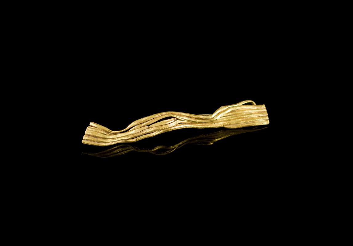 Middle Bronze Age - gold corrugated strip
