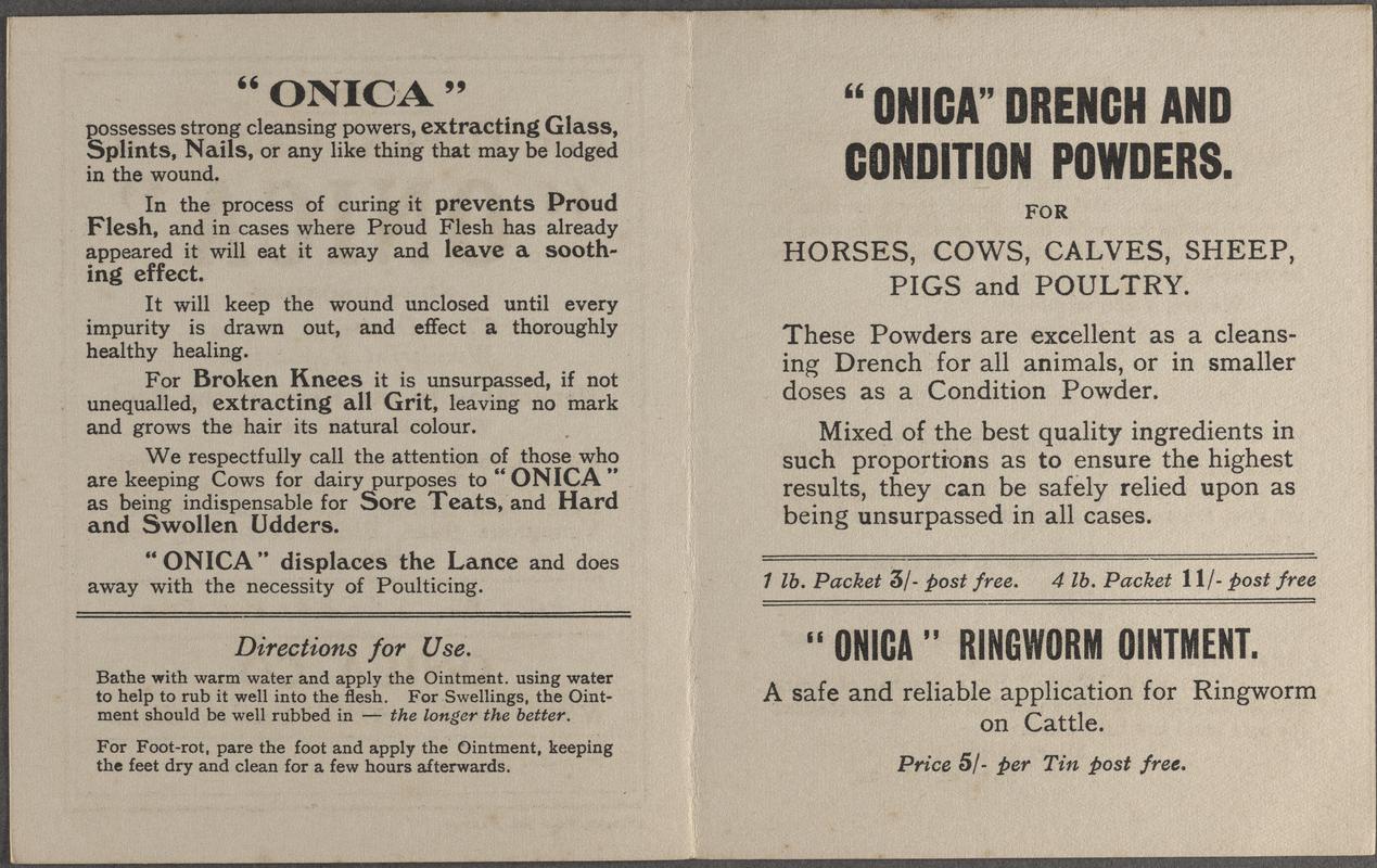 Trade leaflet