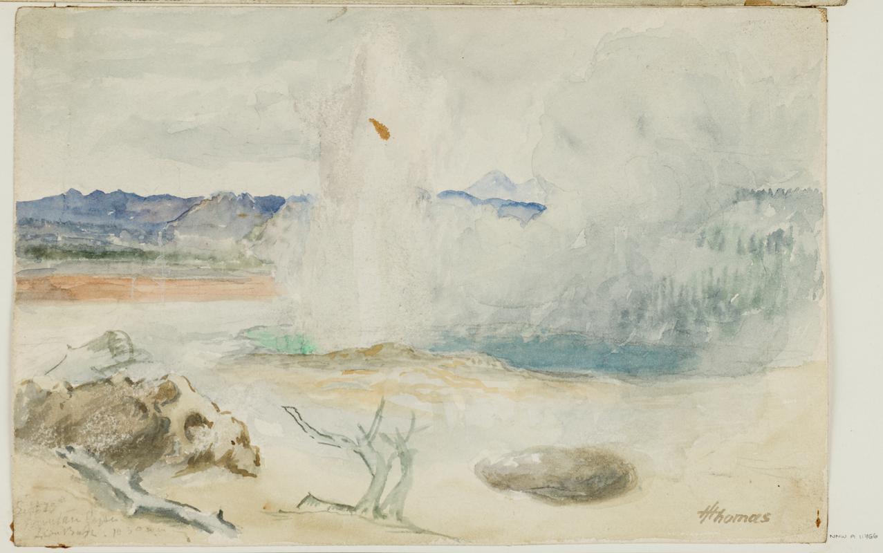 Gibbs Canon Yellowstone Park