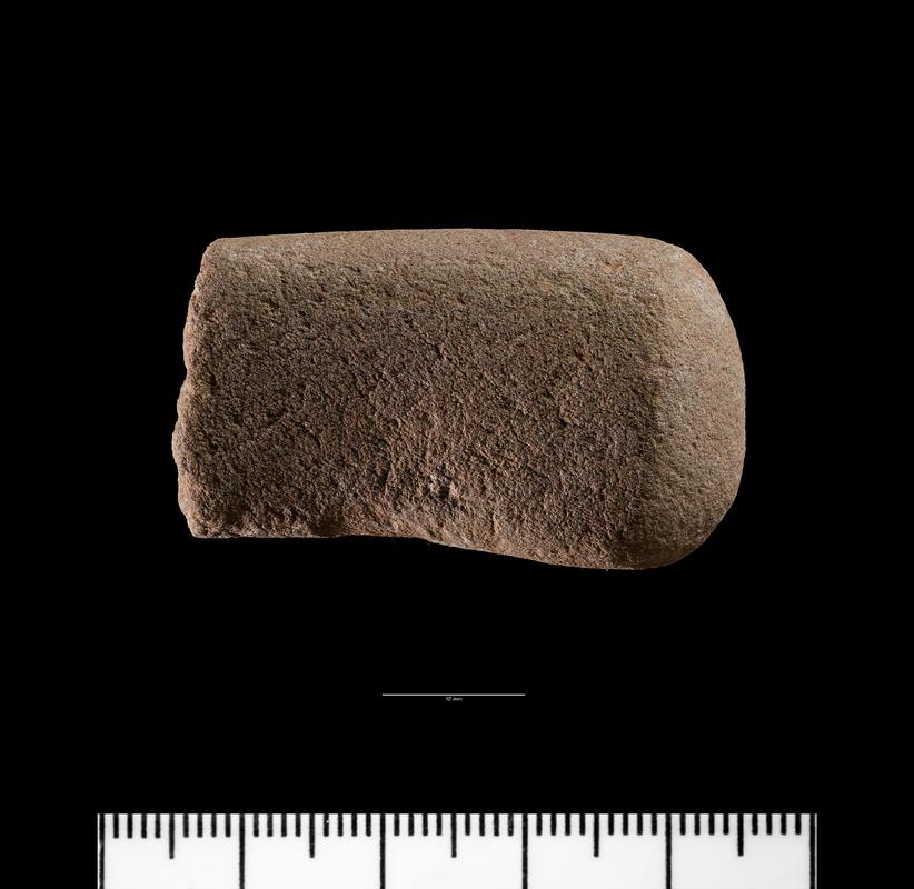 Late Mesolithic bevelled pebble