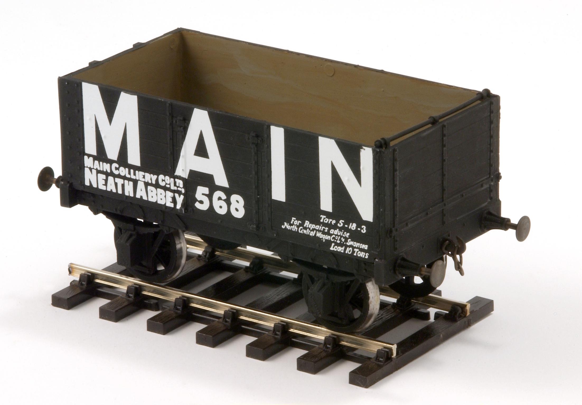 Main Colliery Co. Ltd, Neath, coal wagon model