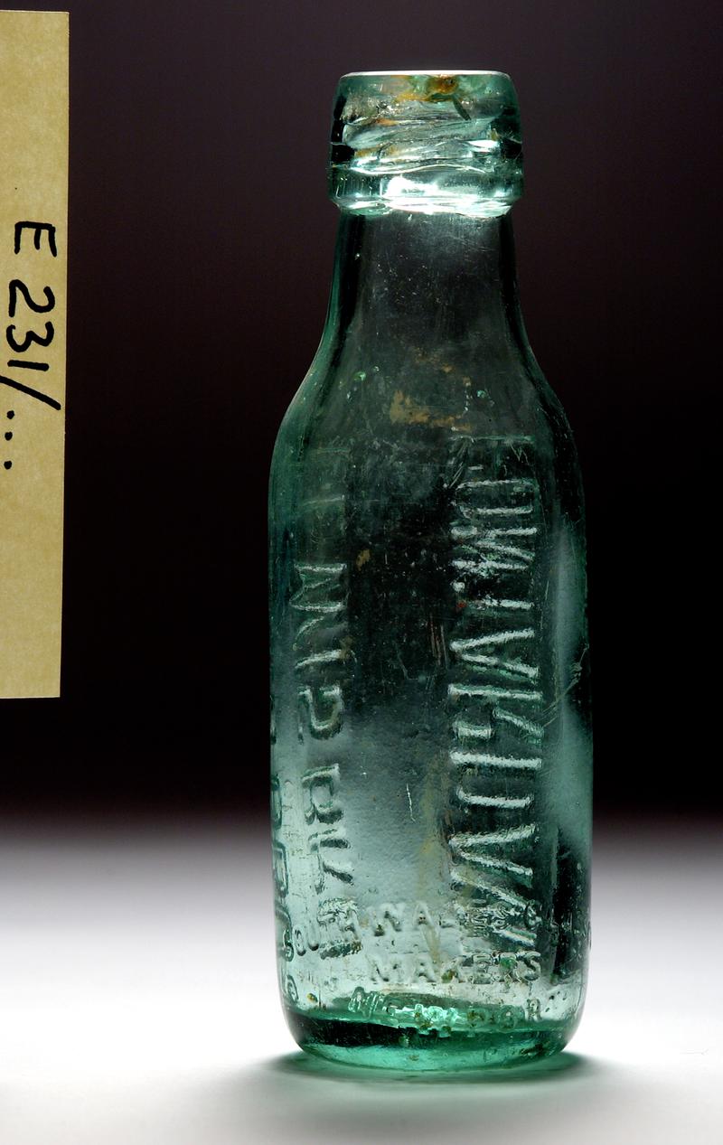 Lewis Bros. glass bottle