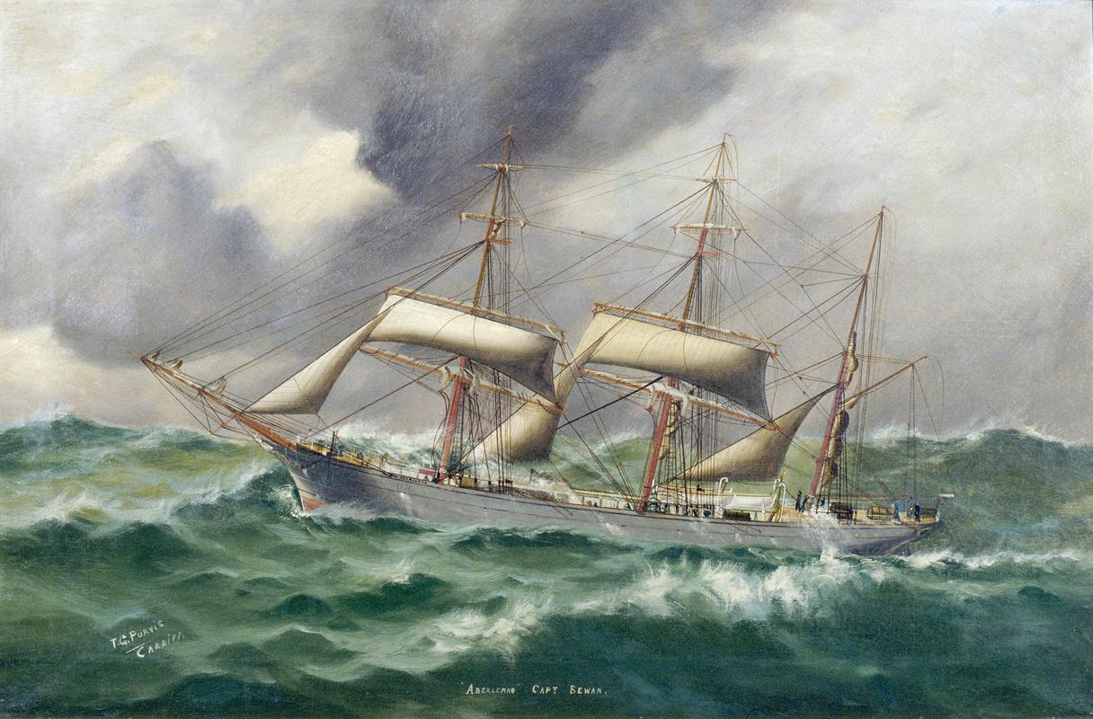 The ABERLEMNO in a Gale (painting)