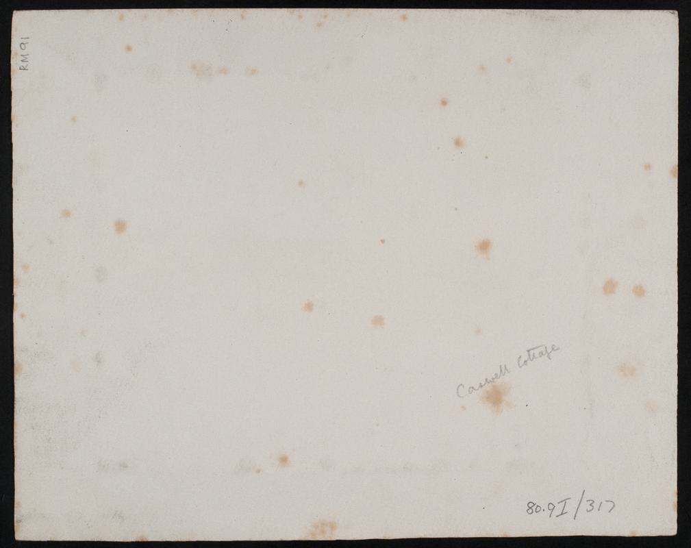 Cottage, Caswell Bay near Swansea, photograph