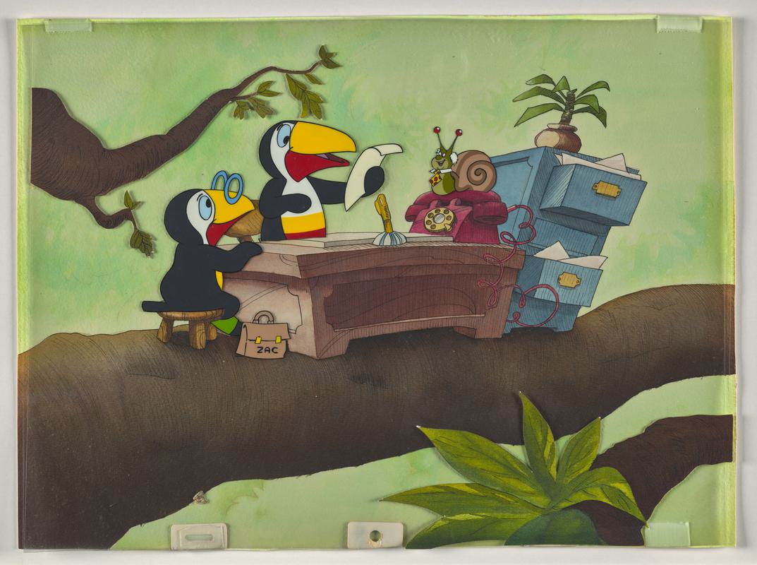 Toucan 'Tecs, animation artwork