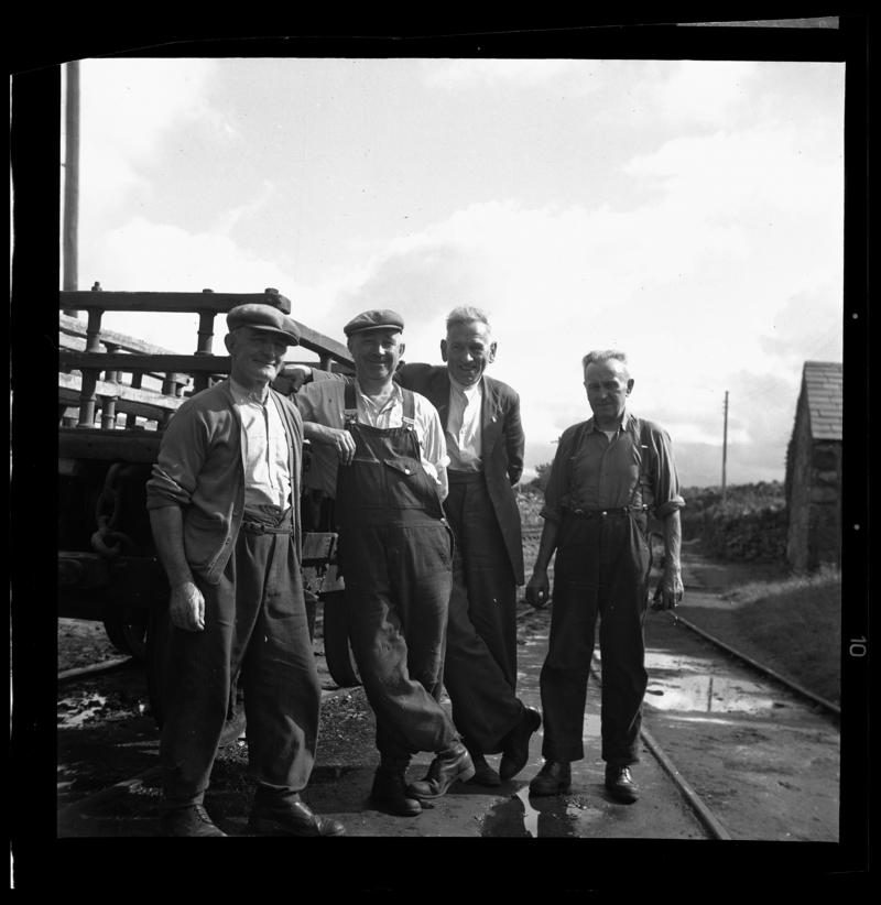 Group of Padarn Railway workers, 1958-60.