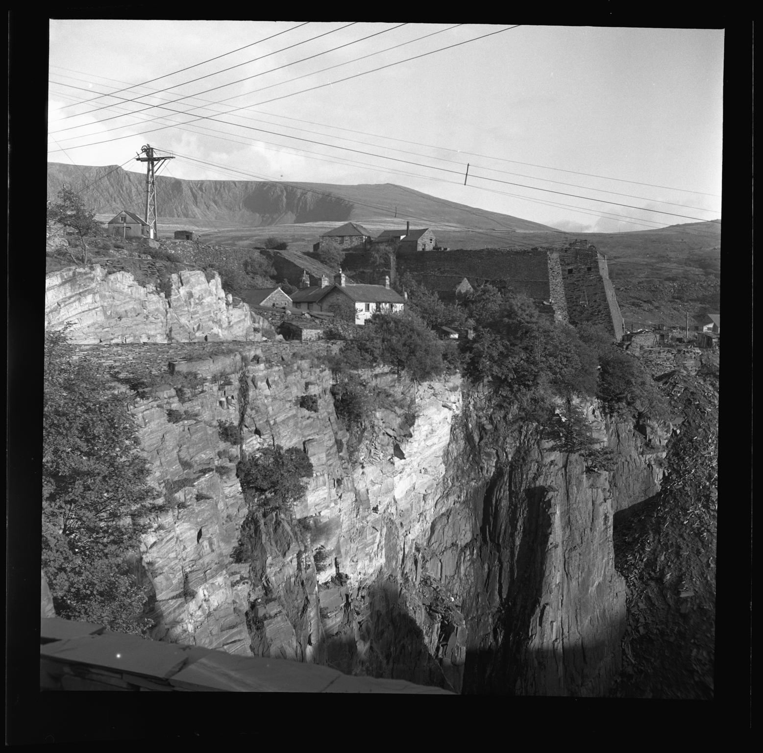 Talysarn Quarry, film negative
