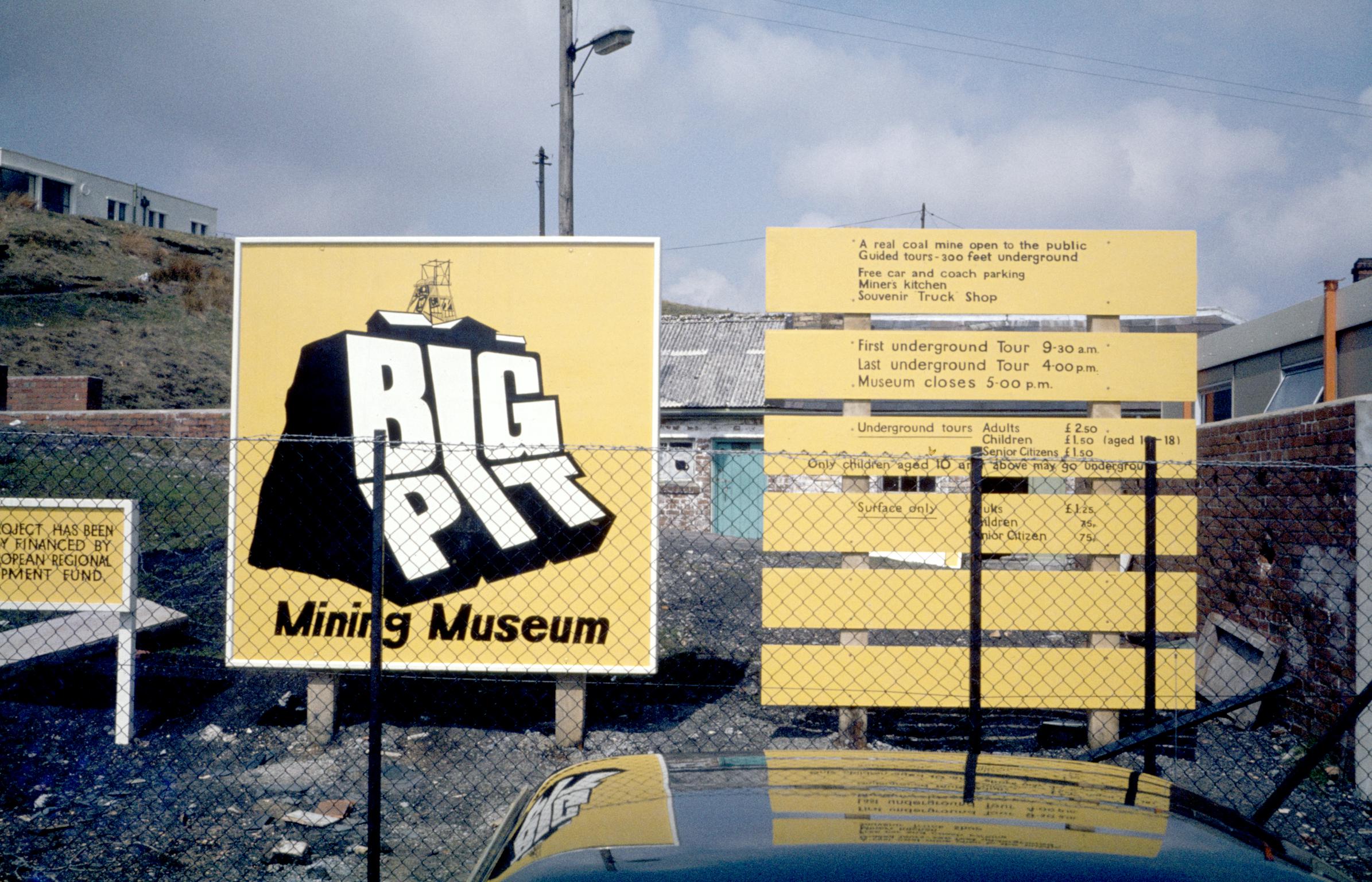Big Pit Mining Museum, film slide