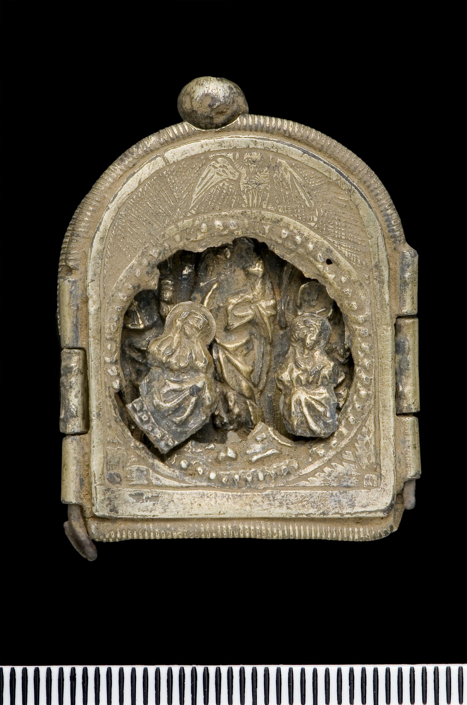 Post-Medieval silver reliquary pendant