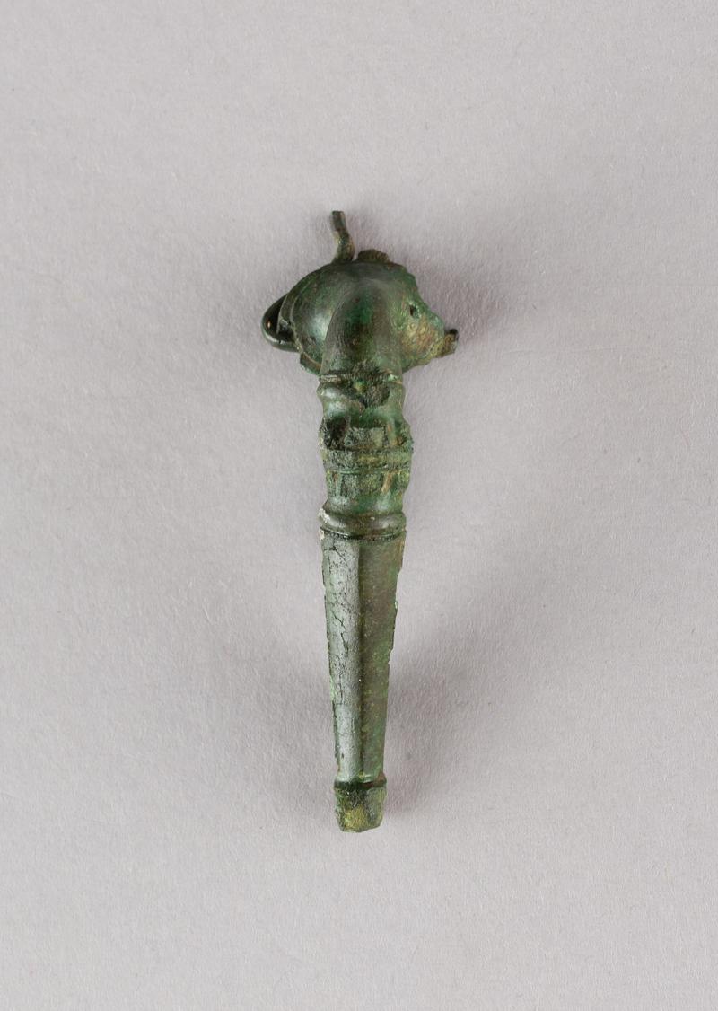 Roman copper alloy Trumpet brooch