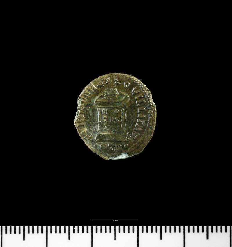 Caerleon Fortress Baths coins