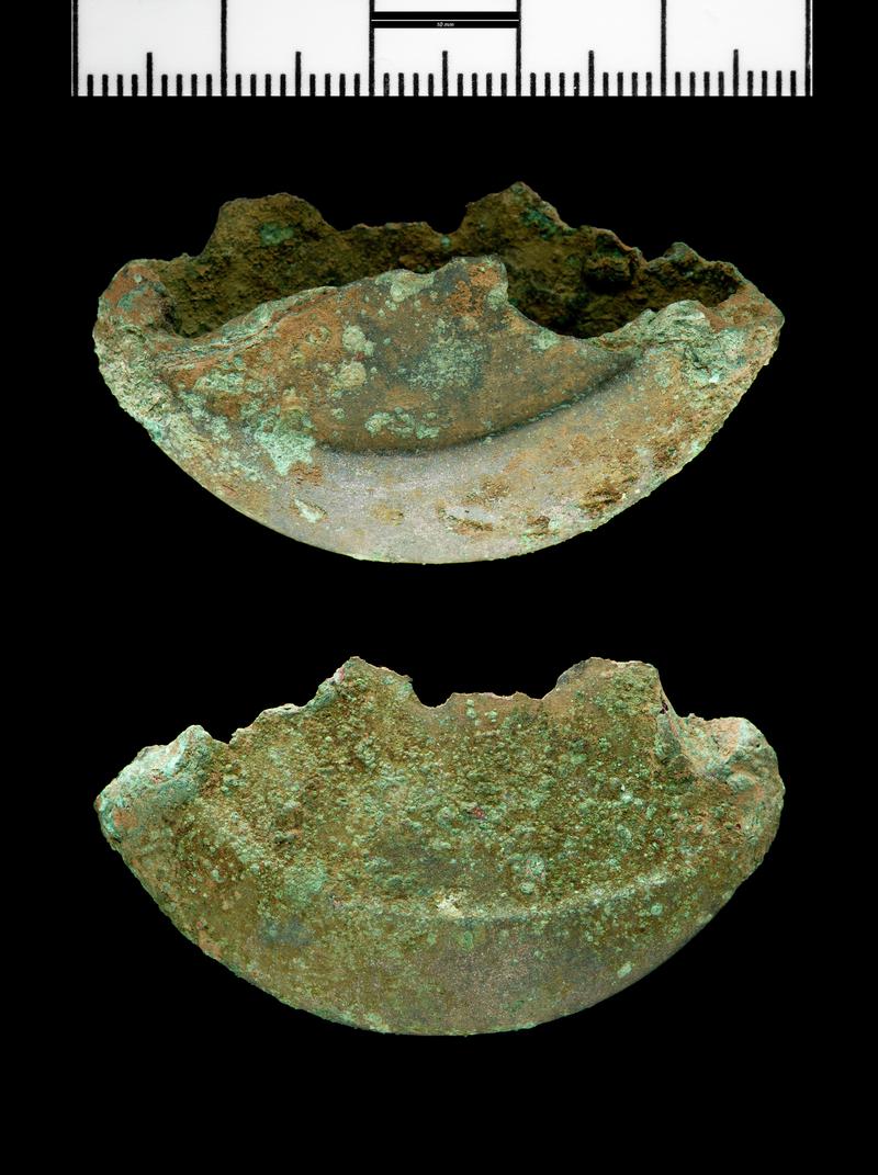 Late Bronze Age bronze chape