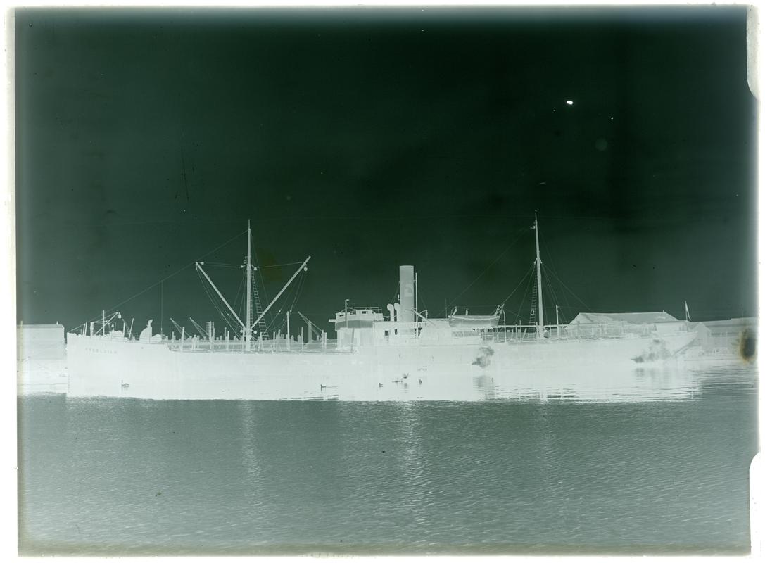 S.S. EXCELSIOR, glass negative