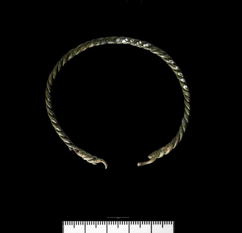 Roman copper alloy bracelet