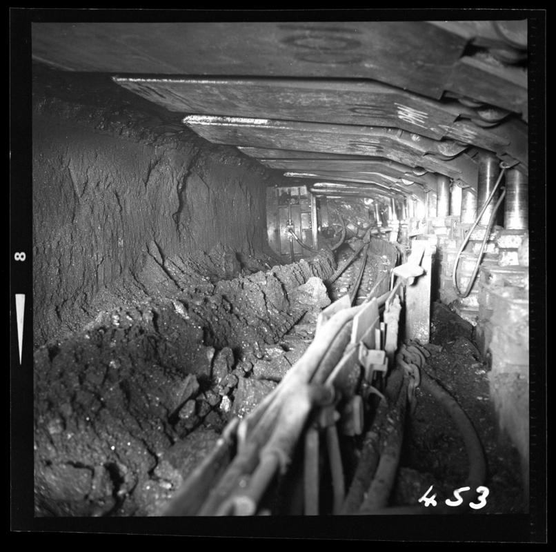 Garw Colliery, film negative