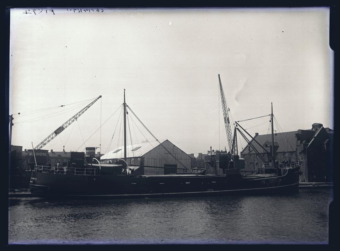 M.V. CROMARTY FIRTH, glass negative