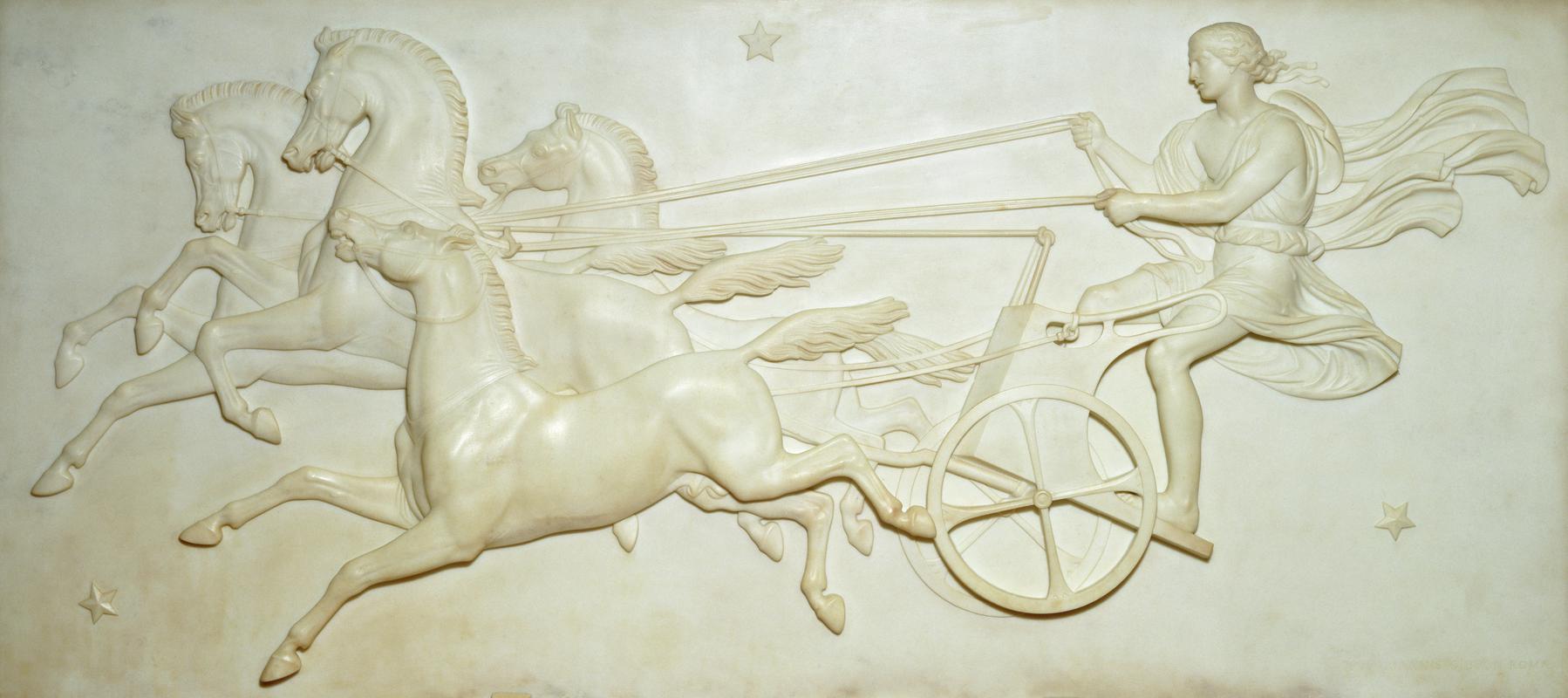 Phaeton driving the chariot of the sun.