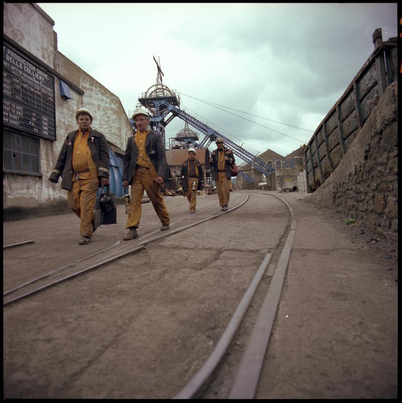 Six Bells Colliery, film negative