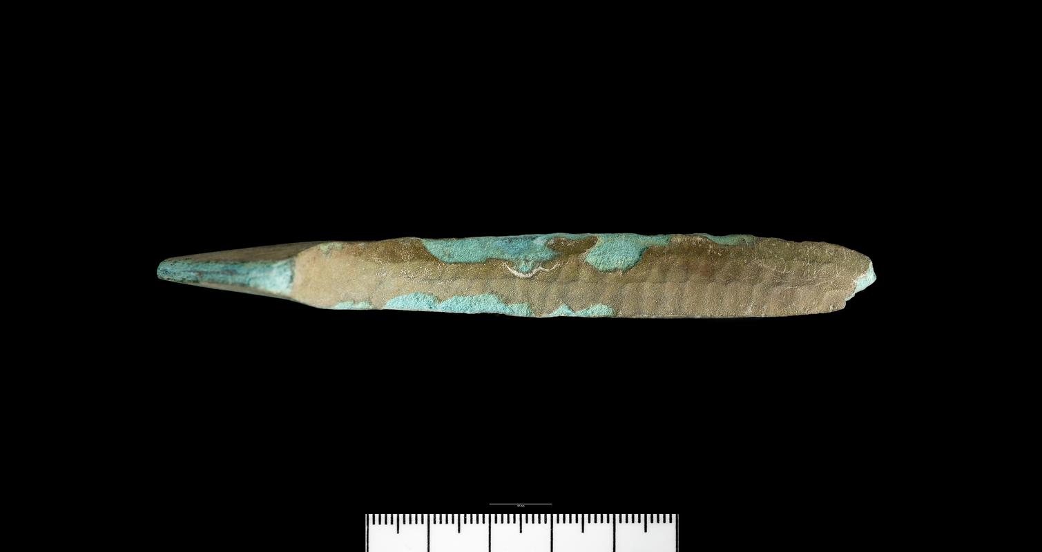 Long-flanged axe, part of Early Bronze Age bronze flanged axe hoard (3 artefacts)