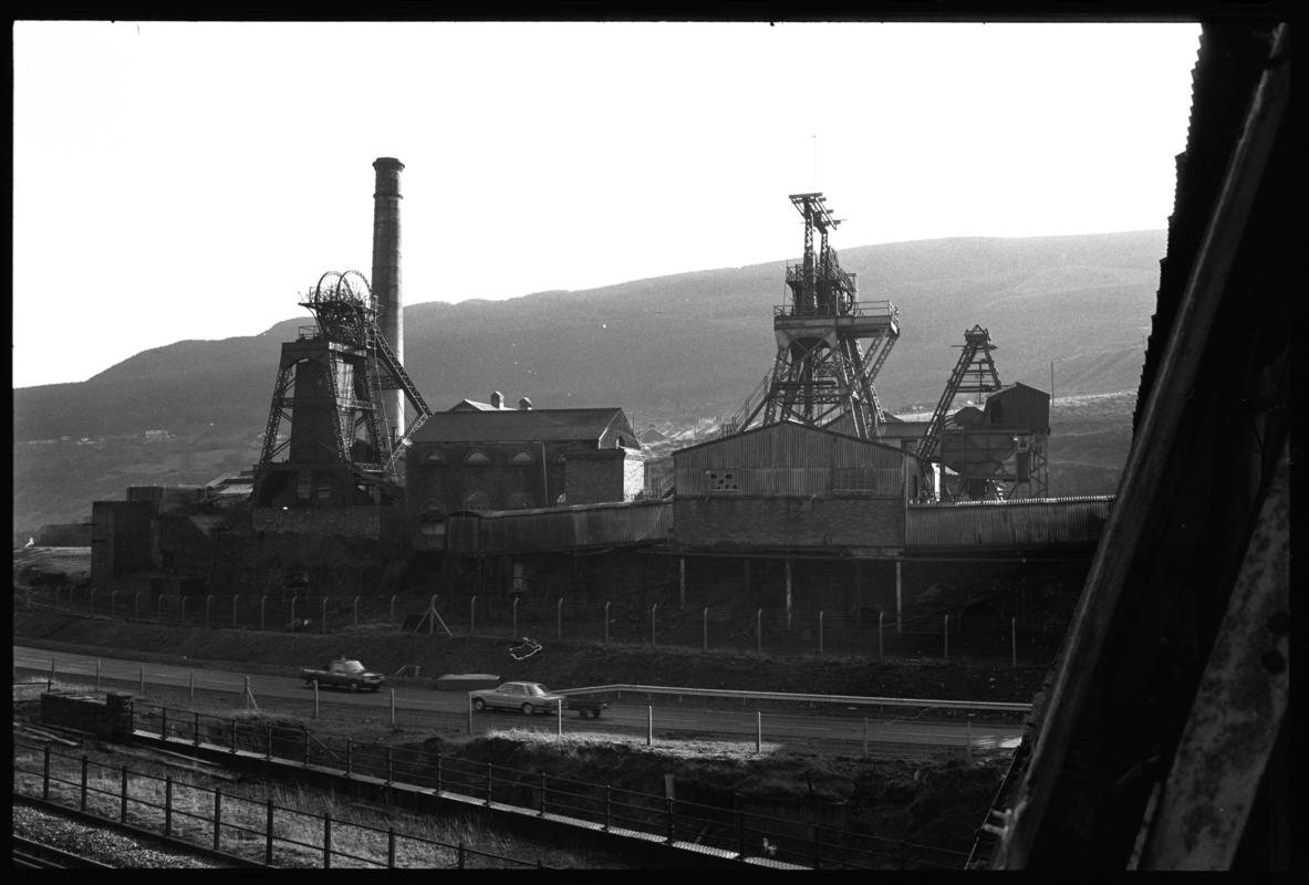 Interior of a ?workshop at Lewis Merthyr Colliery