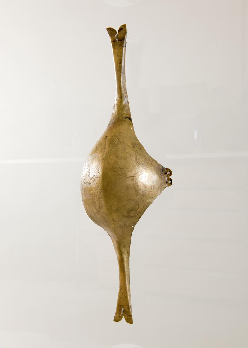 Iron Age copper alloy shield boss