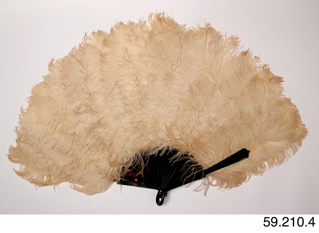 Feather fan, 19th century