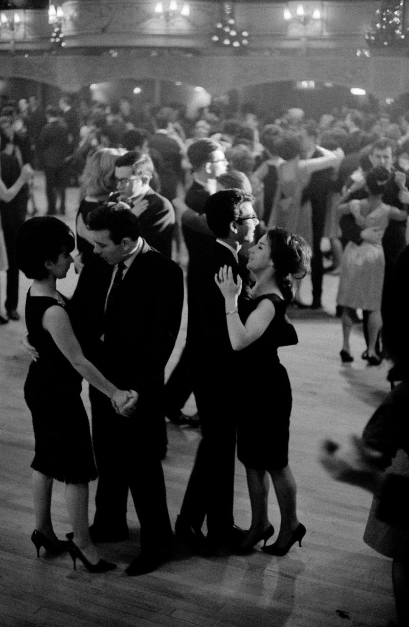 GB. ENGLAND. The Hammersmith Palais. The most famous mass dance hall of the 60&#039;s. Weekend crammed with youth mainly trying to find a girl/boy friend. For its time very multi-cultral. Joe LOSS Orchestra one of the most successful bands of the 50/60&#039;s. Singer Rose BRENNAN. Resident band at the Hammersmith Palais. 1963.