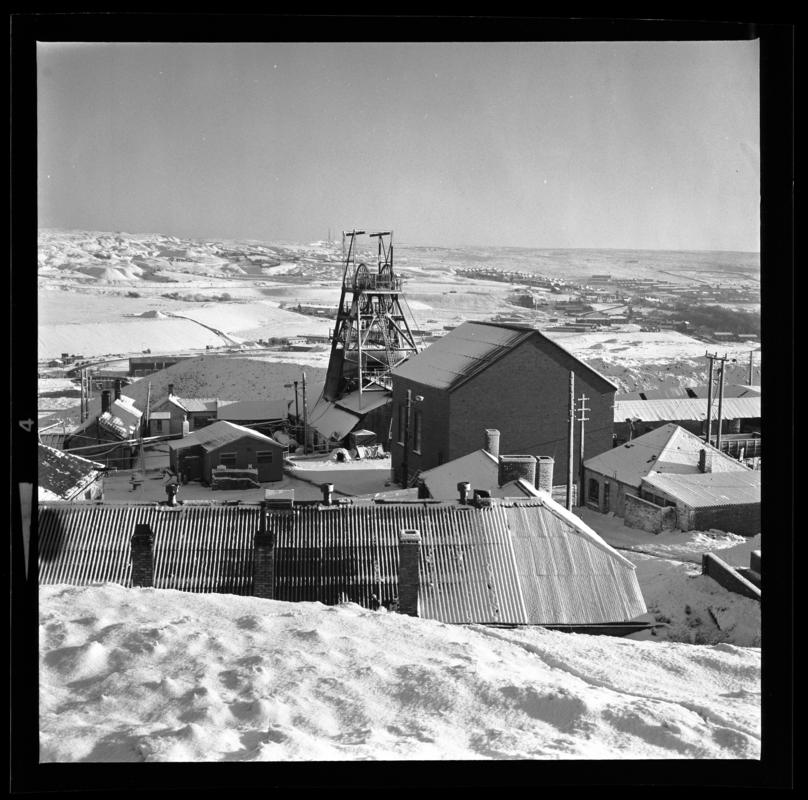 Big Pit Colliery, film negative