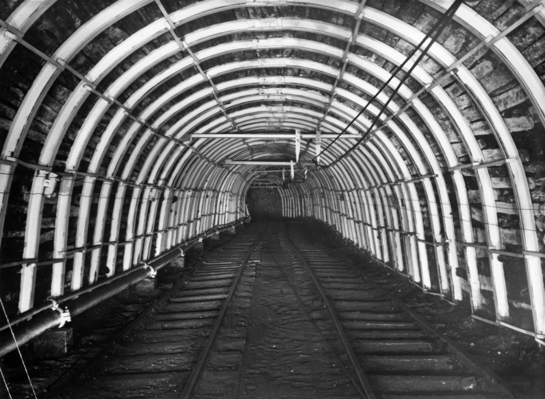 Underground roadway, Maerdy Colliery