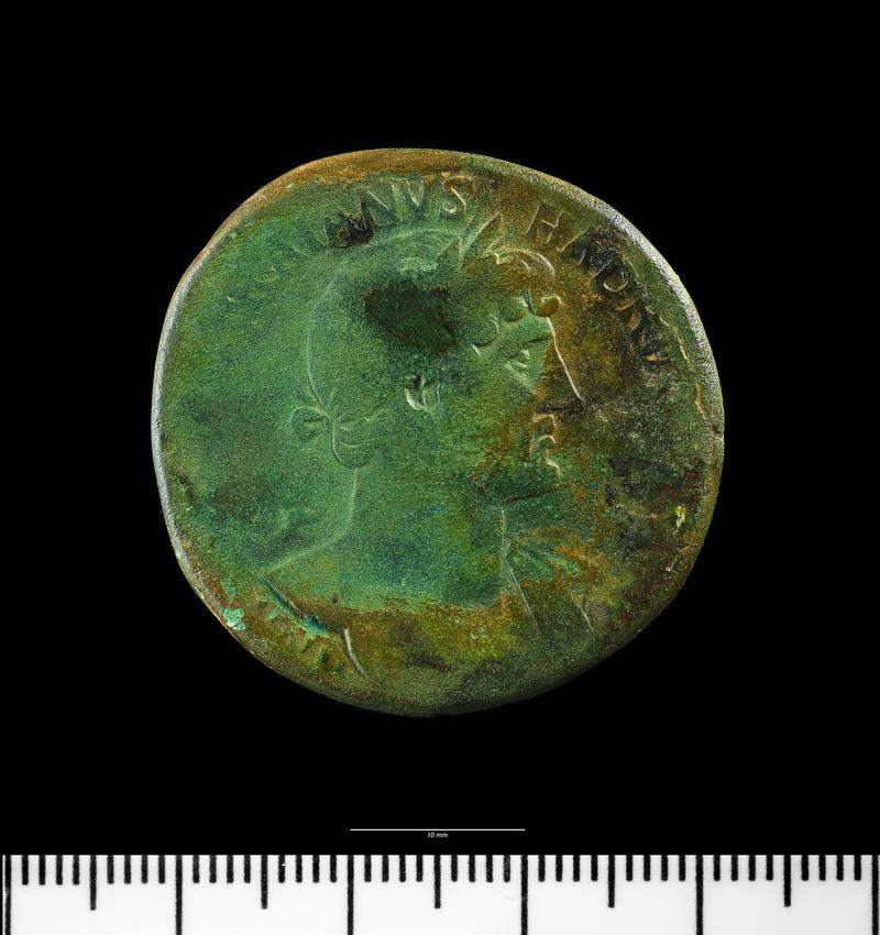 Caerleon Fortress Baths coins