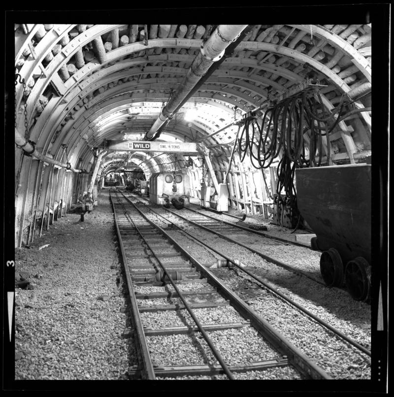 Cwmtillery Colliery, film negative