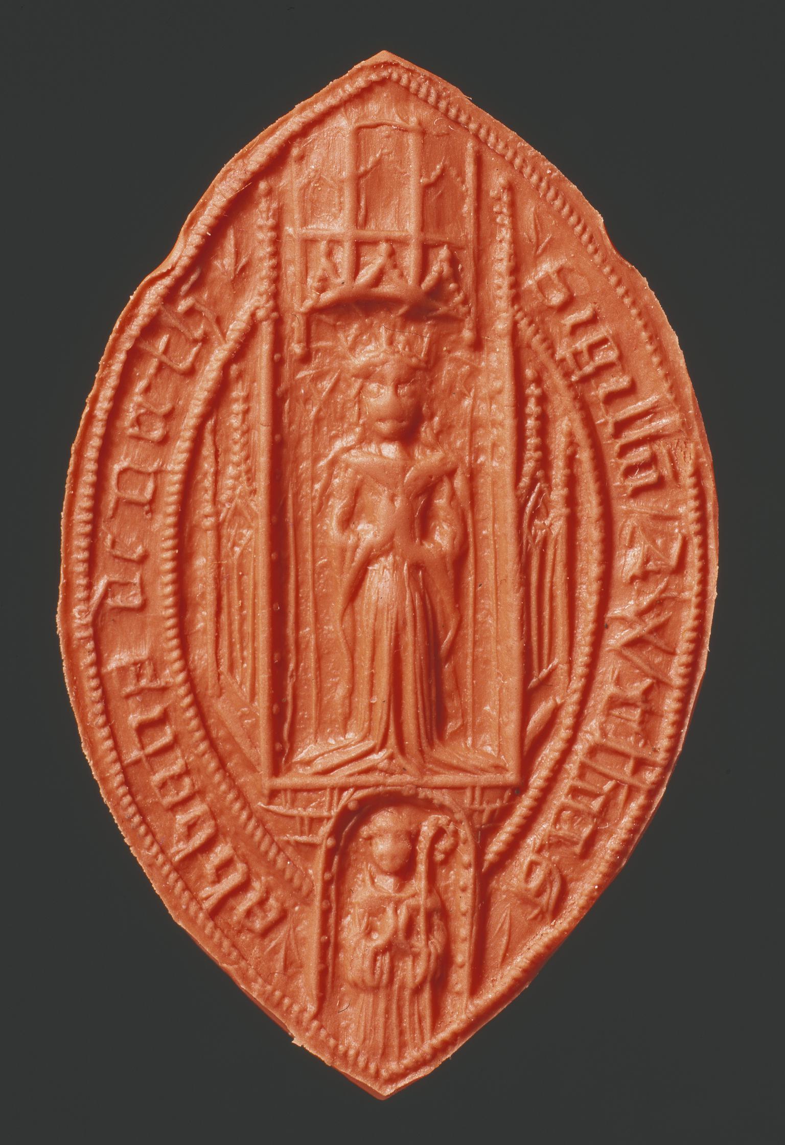 Seal impression: William, Abbot Neath