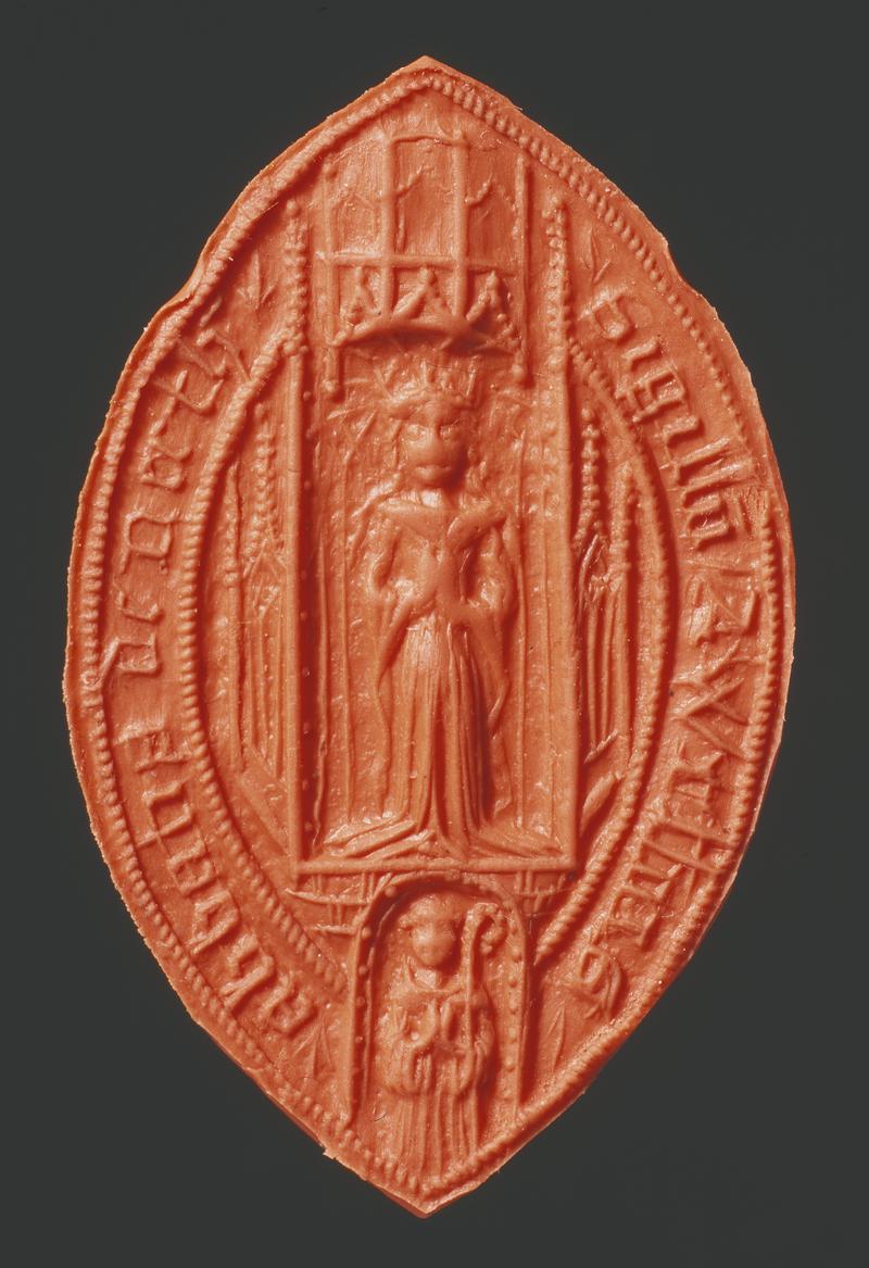impression of seal of William, Abbot of Neath