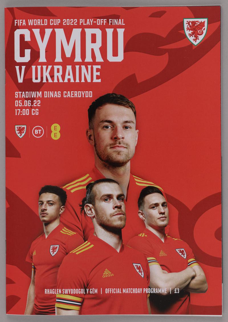 Cymru v Ukraine programme, 5 June 2022