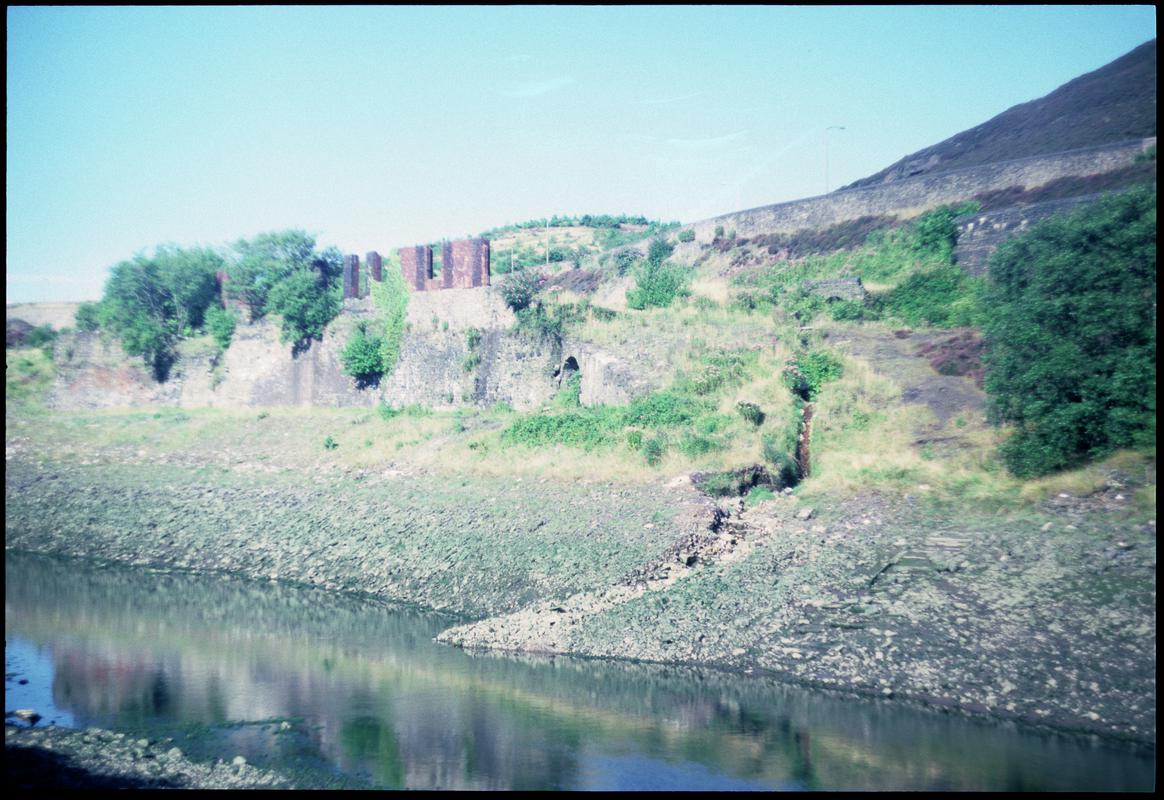 Remains of White Rock Copper Works, 1987