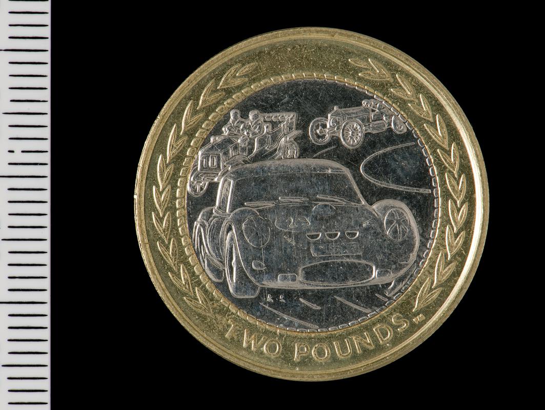 Elizabeth II two pounds (Isle of Man)