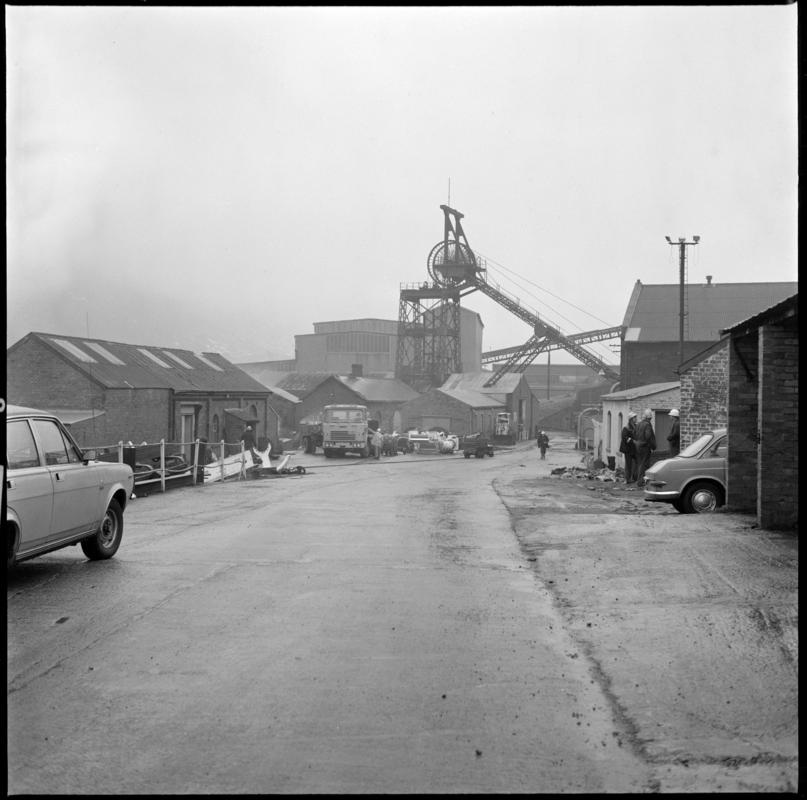 Abertillery New Mine yard, 1978.
