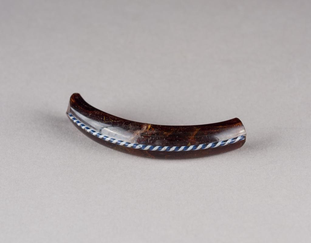 Roman glass bangle fragment