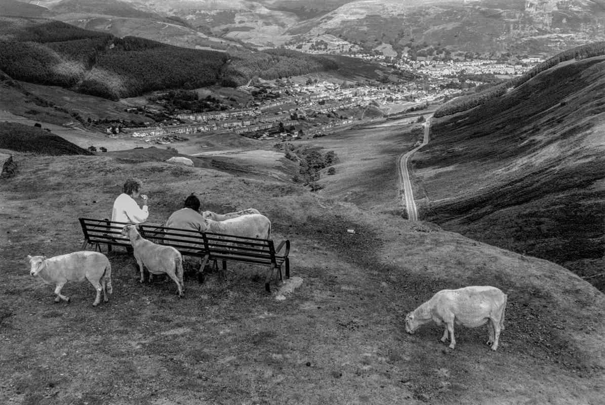 GB. WALES. Rhondda Valley. Heads of the Valley. 1995.