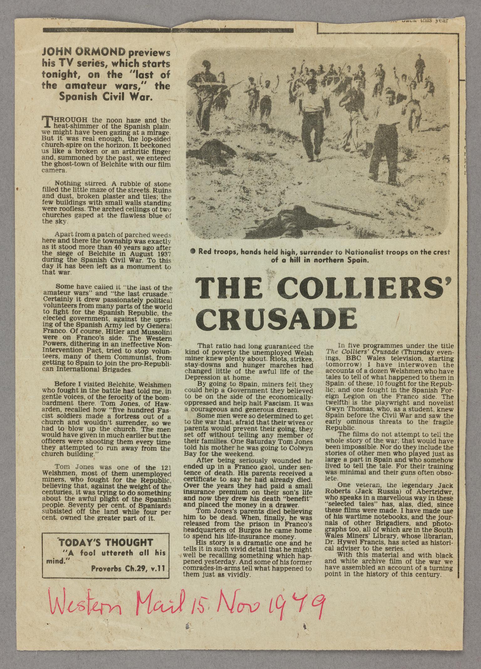The Colliers' Crusade (article)