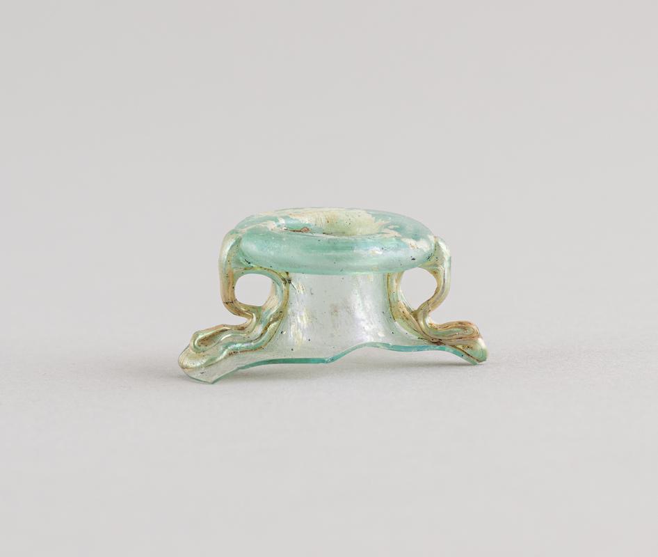 Roman glass oil flask