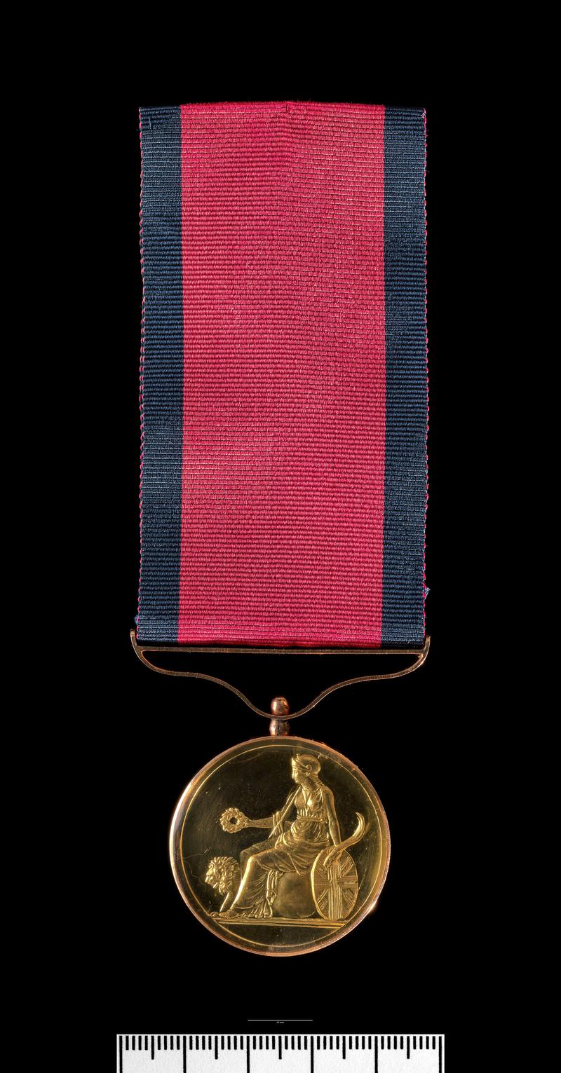 Army Small Gold Medal - Obverse