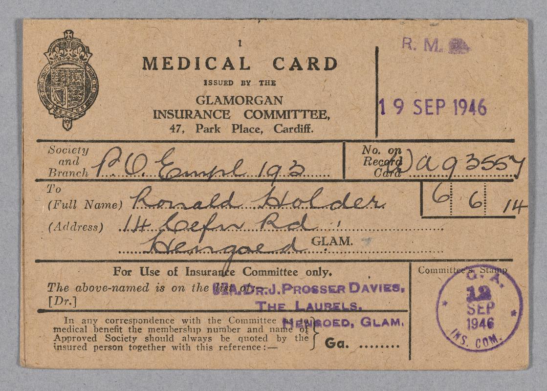 Medical card