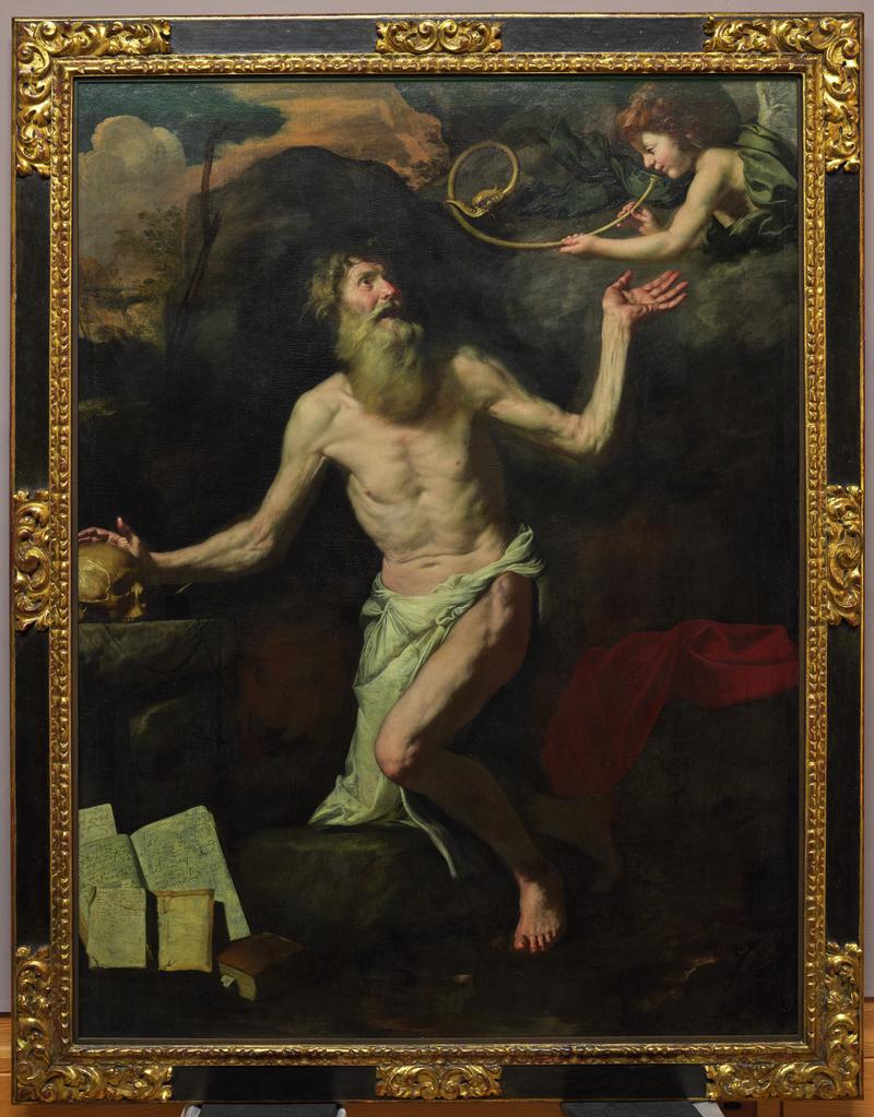 The vision of St Jerome, 1620