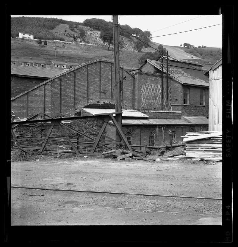Cwmtillery Colliery, film negative