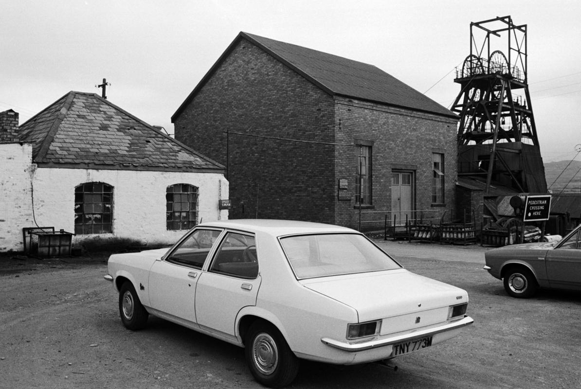 Big Pit Colliery, film negative