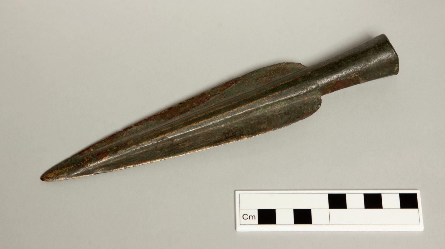 Italo-greek bronze spear blade